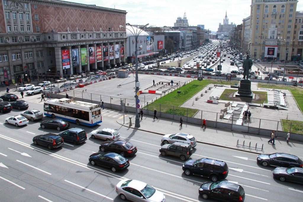 Московские власти благоустроят Триумфальную площадь
